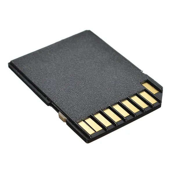 MicroSD/microSDHC–SD/SDHC adapter, írásvédelmi kapcsoló, fekete