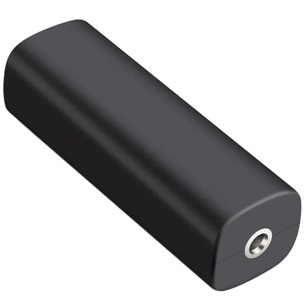 Audio zajszűrő izolátor 3,5 mm jack, női–női, fekete + kábel
