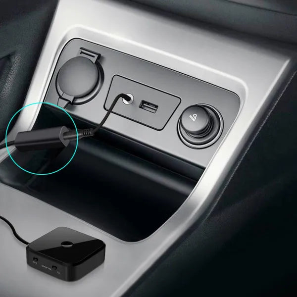 Audio zajszűrő izolátor 3,5 mm jack, női–női, fekete + kábel