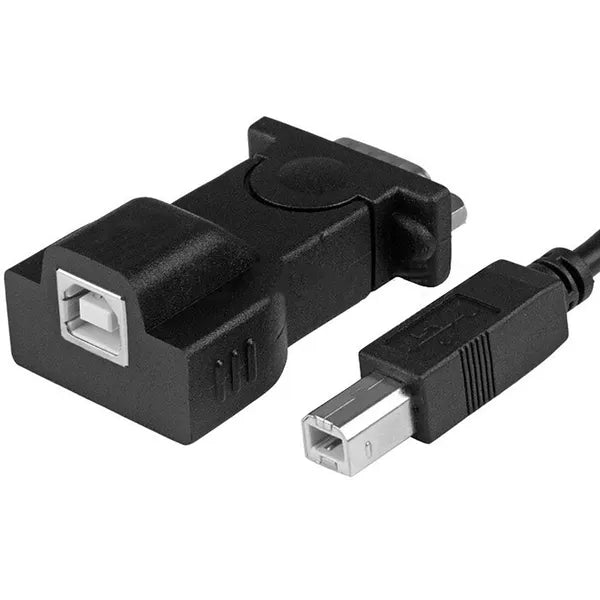 Usb–rs232 adapter ch340, usb 2.0, 60 cm, fekete