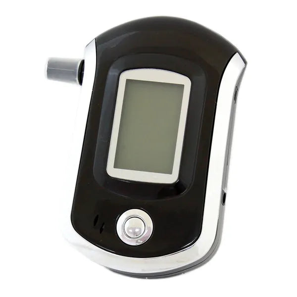 AT-6000 digitális alkoholszonda, 5 szájrésszel, LCD, 0–2 ‰