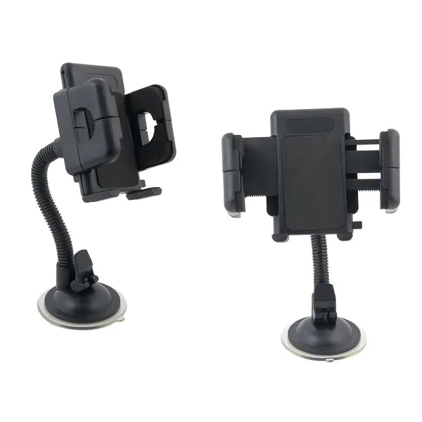 Univerzális autós telefontartó, tapadókorongos, 12 cm-es flexibilis karral
