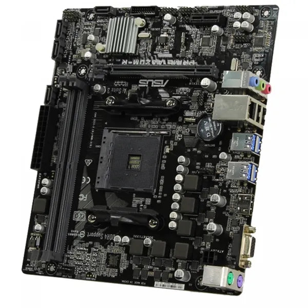 Asus Prime A320M-R-SI alaplap, AMD AM4, mATX, DDR4 32 GB, HDMI/LAN