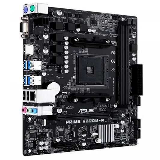 Asus Prime A320M-R-SI alaplap, AMD AM4, mATX, DDR4 32 GB, HDMI/LAN