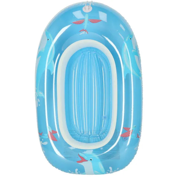 Bestway 34037 felfújható gyerek csónak, kék, 102×69 cm, 3–6 év