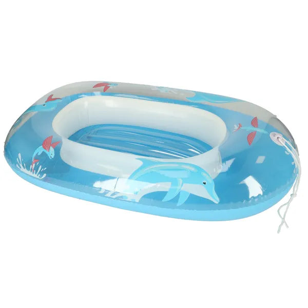 Bestway 34037 felfújható gyerek csónak, kék, 102×69 cm, 3–6 év
