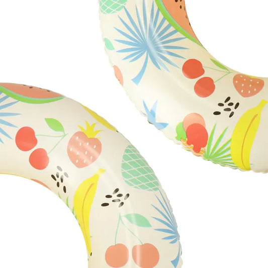 Bestway gyerek felfújható úszógumi, gyümölcs mintás, 61 cm