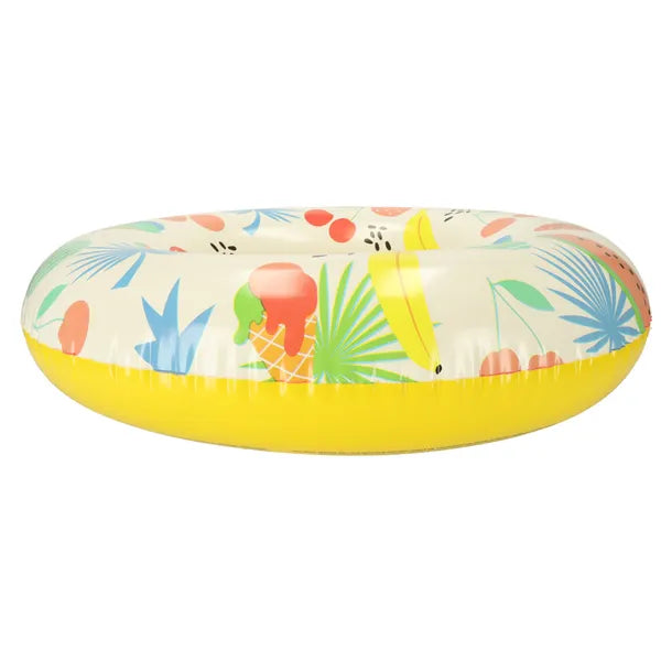 Bestway gyerek felfújható úszógumi, gyümölcs mintás, 61 cm