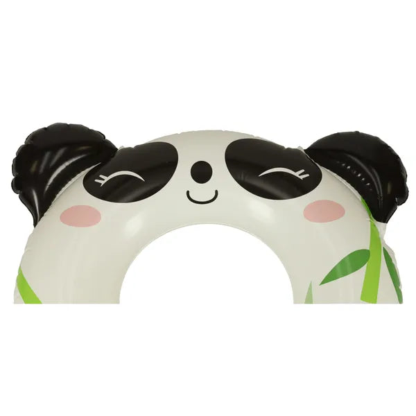 Panda mintás felfújható úszógumi gyerekeknek 85×76 cm (3-6 év, PVC)