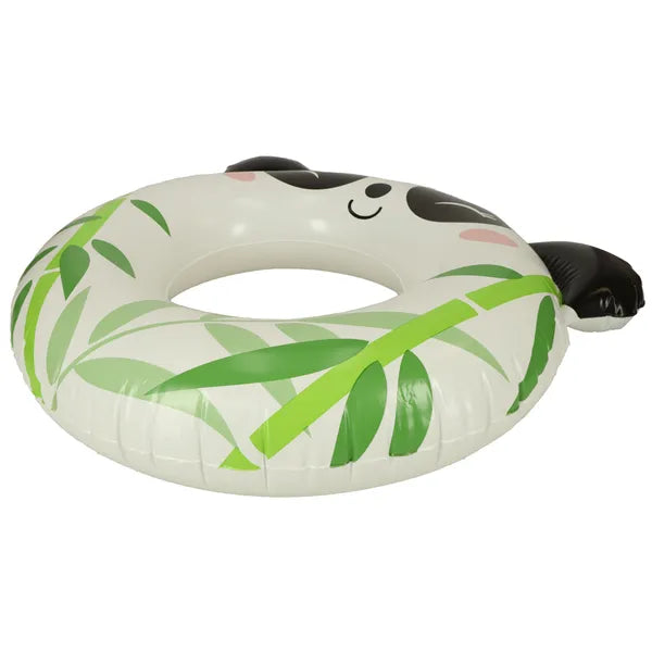 Panda mintás felfújható úszógumi gyerekeknek 85×76 cm (3-6 év, PVC)