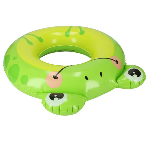 Felfújható békás úszógumi gyerekeknek 85×76 cm PVC, 3-6 év, 60 kg