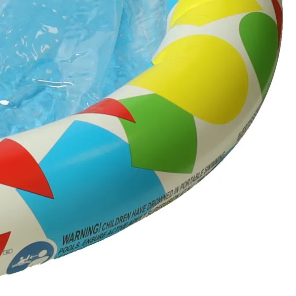 Bestway babapancsoló formaválogatóval, párnával 120 cm 45 l