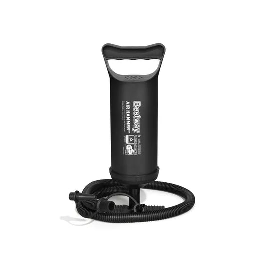 Bestway kézi dugattyús pumpa 30 cm, kétirányú, 3 fúvóka, cső 84 cm
