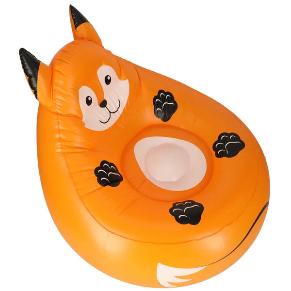 Bestway 75116 felfújható gyerek fotel, róka minta, 70 kg teherbírás
