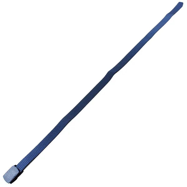 Taktikai poliészter nadrágszíj 110 cm, állítható, kék
