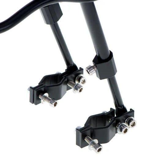 Univerzális hátsó kerékpár csomagtartó, alumínium, 25 kg teherbírás