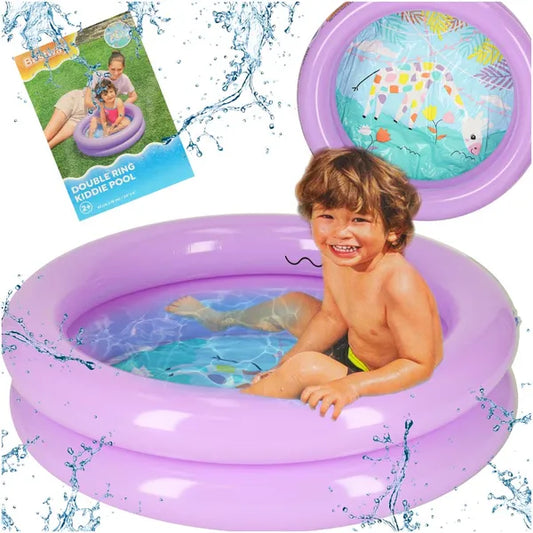 Bestway 51061 gyerek felfújható pancsolómedence, 61 cm, lila