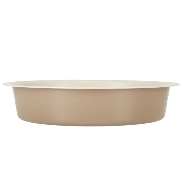 Kerek tapadásmentes sütőforma 26 cm, acél, barna