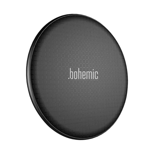Bohemic 10W Qi vezeték nélküli töltőpad, 6.3 mm, LED jelző