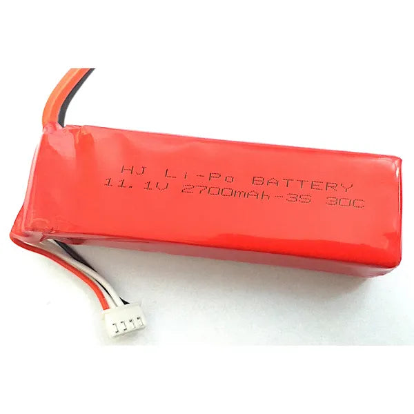 Csere Li-Po akkumulátor 11,1 V 2700 mAh FT012 RC motorcsónakhoz