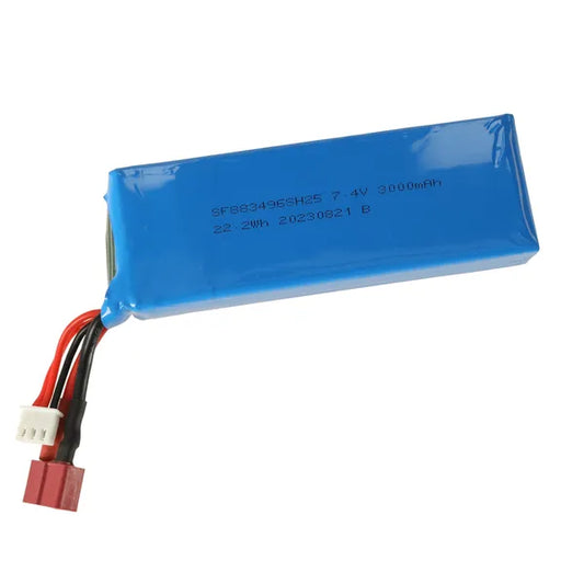 WLToys 104002 1:10 4WD 2,4 GHz Li-ion pótakkumulátor 2200 mAh