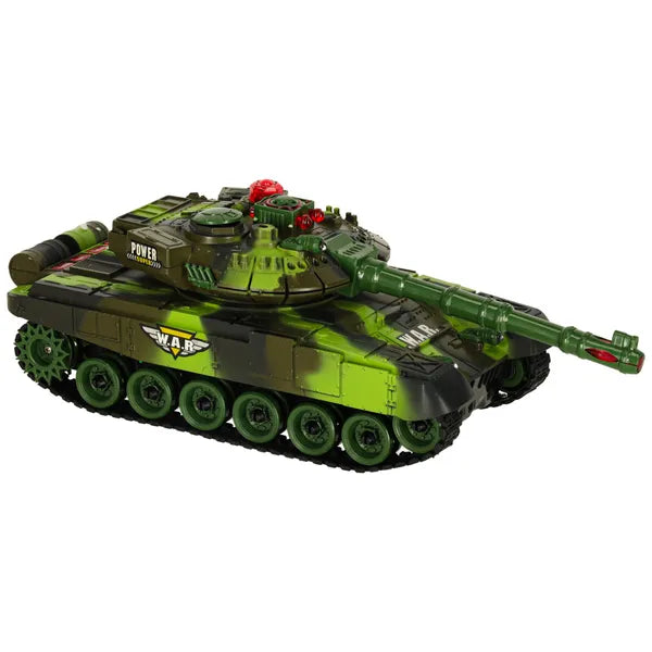 RC távirányítós T90 harckocsi szett, 2 db, 2,4 GHz, 34 cm