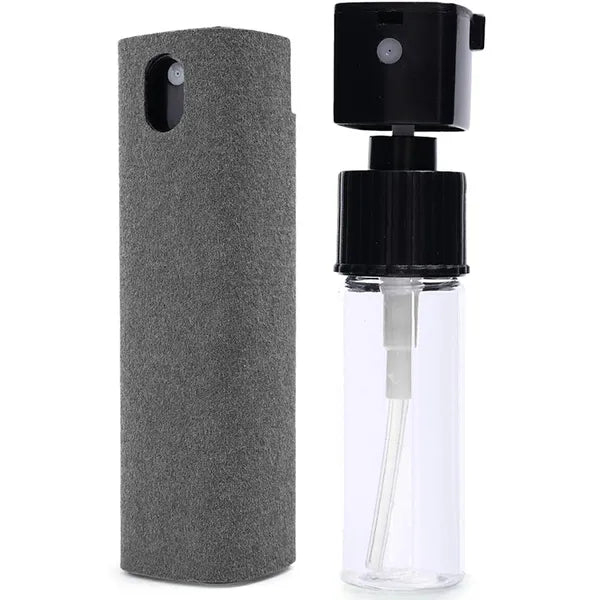 Utántölthető 13 ml-es okostelefon kijelzőtisztító spray, fekete/szürke