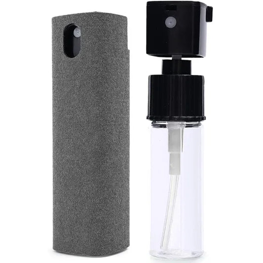 Utántölthető 13 ml-es okostelefon kijelzőtisztító spray, fekete/szürke
