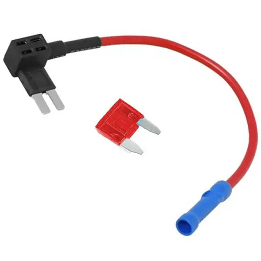 Biztosíték adapter Microval 9 mm, 10 A, kiegészítő körhöz, 13 cm