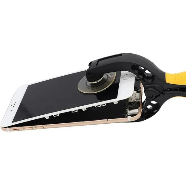 Szívókorongos LCD kijelzőkiszedő fogó mobiltelefonhoz és tablethez, 44 mm, fekete