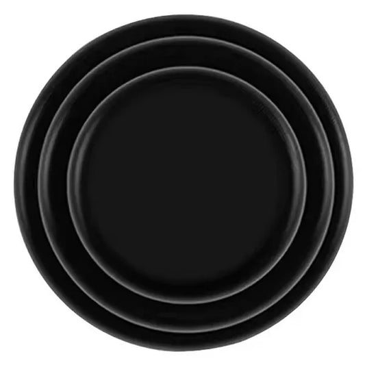 Autó ajtóél védő ütköző, 4 db, fekete, TPE szilikon, Ø25×10 mm