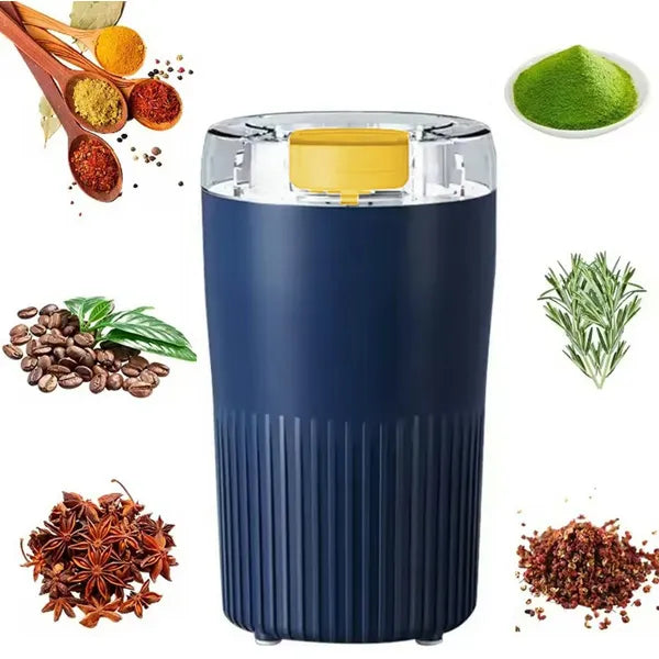 Elektromos kávé- és fűszerdaráló 300 W, 350 ml, inox penge