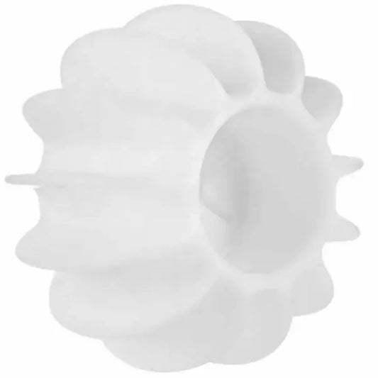 Fehér mágikus mosógolyó, szőrszedő PVC, 4×2,5 cm