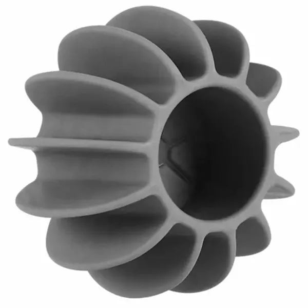 Szürke mosógolyó állatszőr- és szöszeltávolításhoz, PVC, 4×2,5 cm