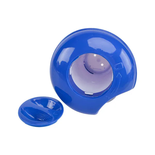 Medencei úszó klóradagoló hőmérővel, ABS, 20 g tablettához, 12 cm