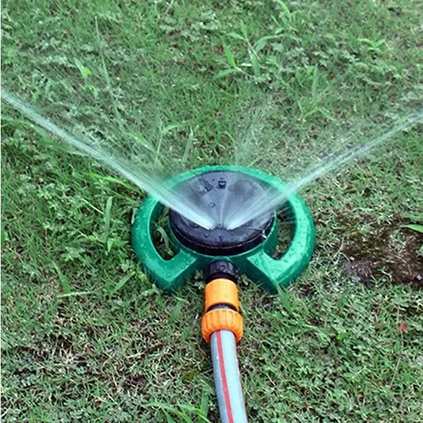 Tornyos kerti szórófej, 360° forgó, 8 fúvókás, 1/2''-3/4''