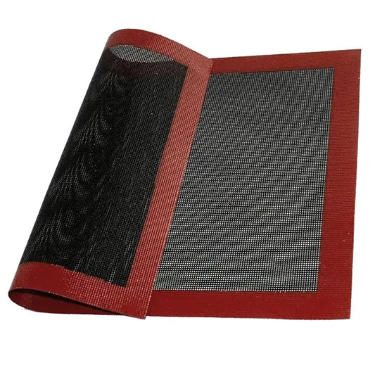 Mikroperforált szilikon sütőlap 30×40 cm, fekete, tapadásmentes