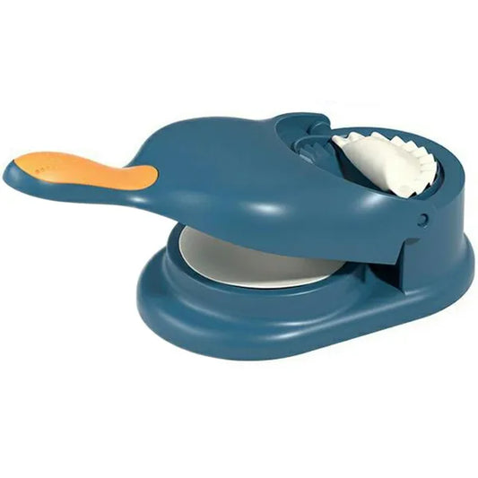 Derelye és ravioli formázó gép, PP műanyag, 28 cm, csúszásgátló, kék