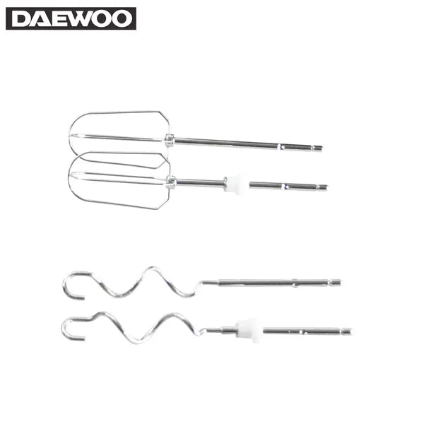 Daewoo 300 W kézi mixer forgó 3,5 L inox tálas állvánnyal, 5 fokozat