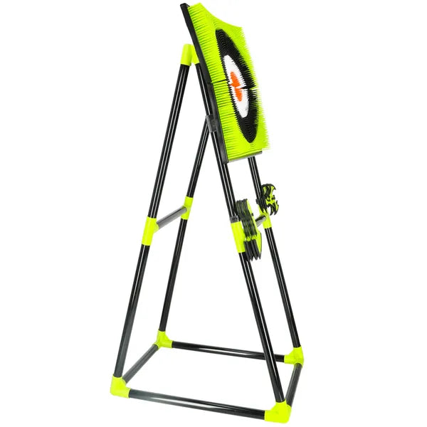 Szilikon darts tábla szett 52 cm, 5 fejsze 5 shuriken, állvánnyal, 8+