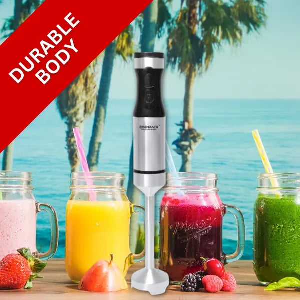 Eisenbach 1000W többsebességes rozsdamentes acél botmixer turbo funkcióval