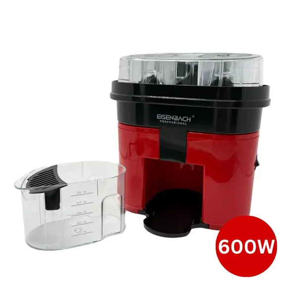 Eisenbach HW-1501 600 W citrusprés dupla karral, 500 ml tartállyal