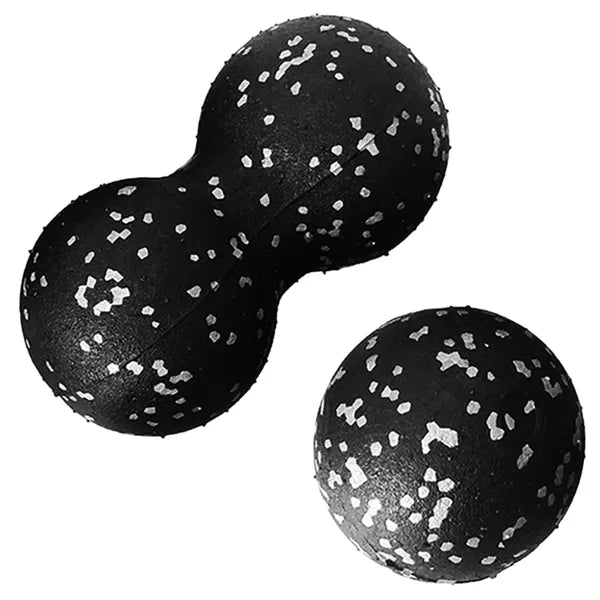 3 az 1-ben EPP masszázshenger készlet, 32,5 cm roller + dupla & egy labda, tok