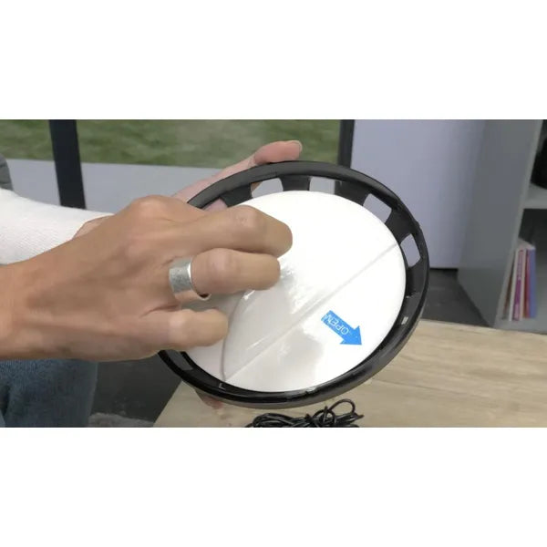 USB beltéri rovarcsapda LED UV fénnyel, csendes ventilátorral, fekete