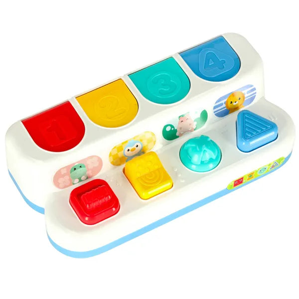 Montessori ügyességi játék - felugró állatkák