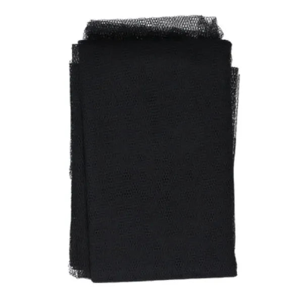 Ablakra rögzíthető fekete szúnyogháló 130×150 cm, öntapadós tépőzárral