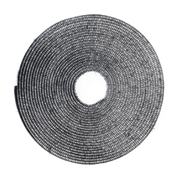 Ablakra rögzíthető fekete szúnyogháló 130×150 cm, öntapadós tépőzárral