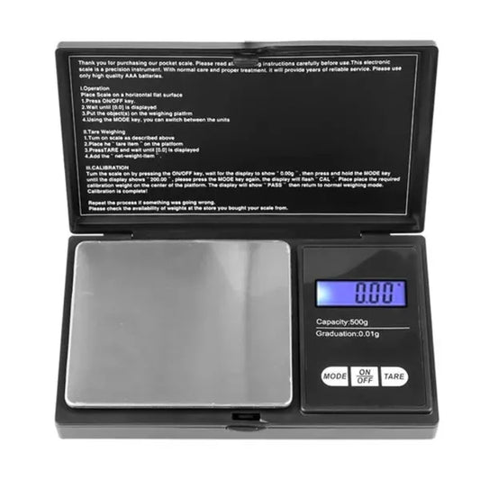 Herzberg hordozható digitális ékszermérleg 0,01-100 g, LCD kijelző
