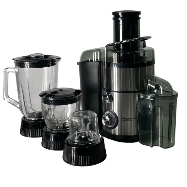 4 az 1-ben gyümölcsfacsaró, turmix, aprító és daráló, 1000 W, 1,5 l