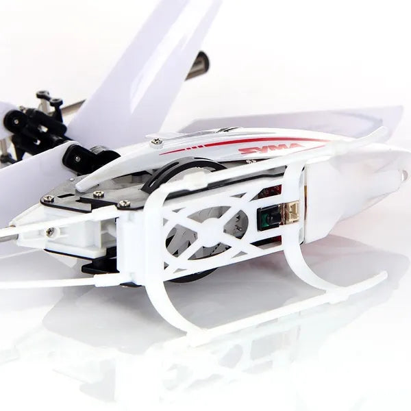 Syma S5 RC távirányítós helikopter, 3 csatornás, fehér, 23 cm